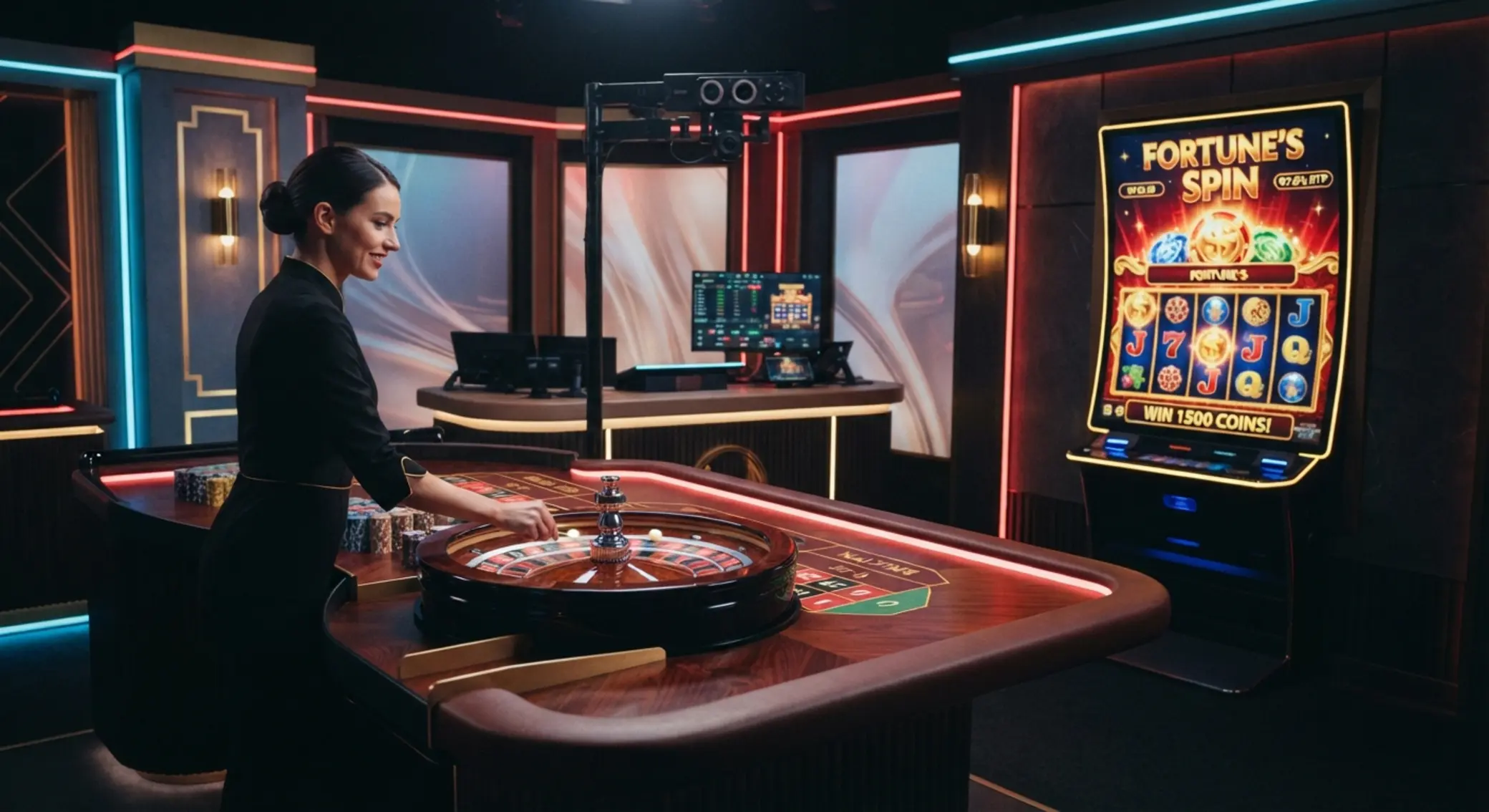 Slot, ruleta a live dealer jako hlavní typy online her