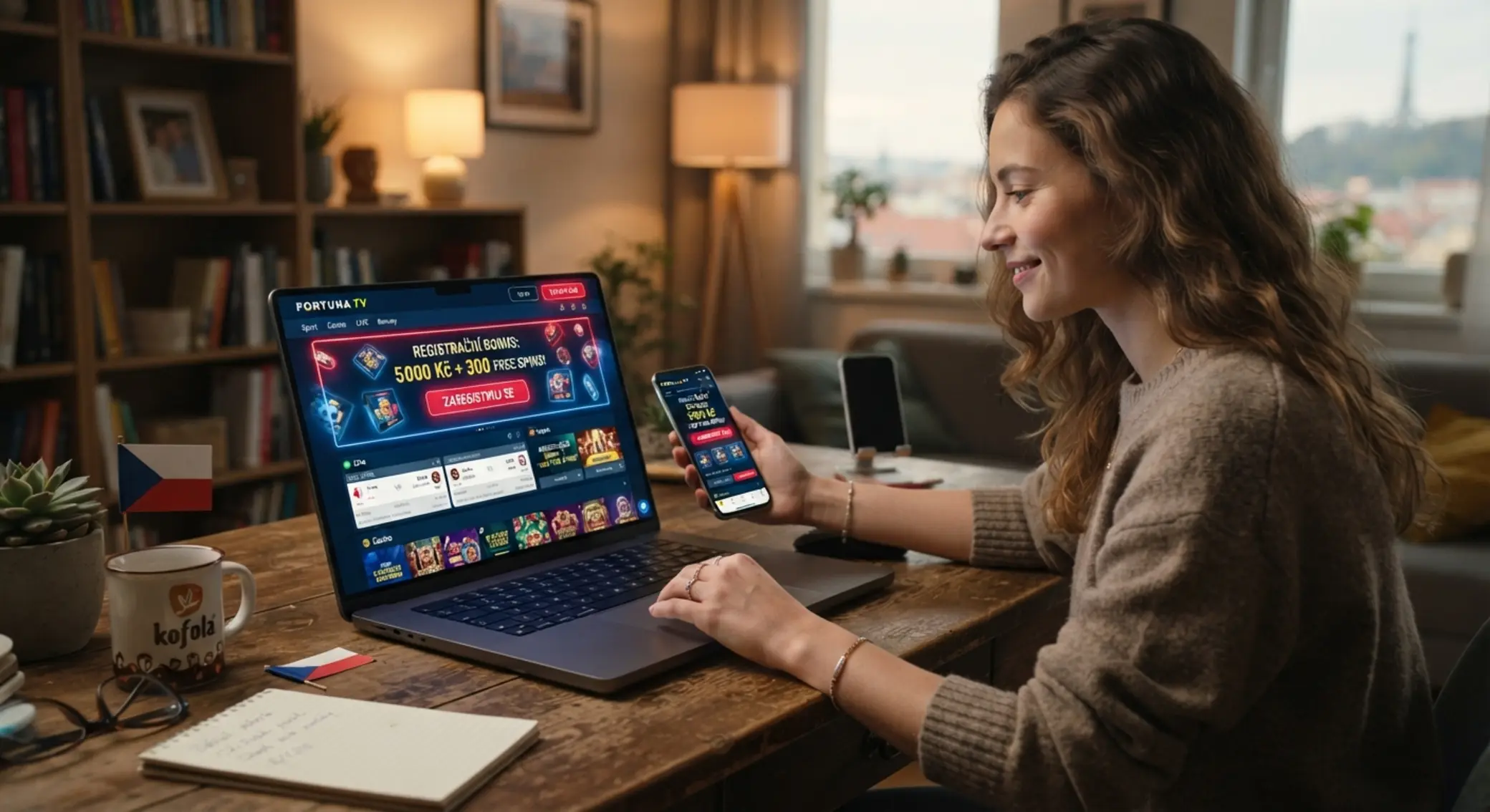 Nové české online casino 2026 na notebooku a mobilu